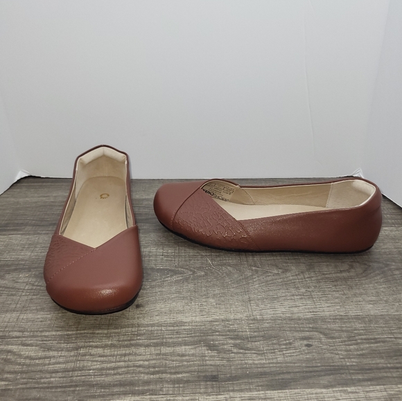 Xero Shoes - Xero Womens Phoenix Shoes Size 9 Leather Slip On Brown Comfort Flats EUC